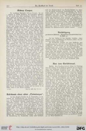 Aus dem Gerichtssaal