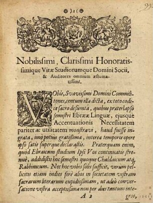 Chaldaicae linguae eiusque accentuationis necessitas & utilitas