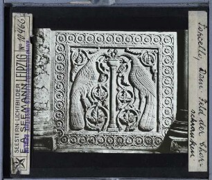 Torcello, Basilica di Santa Maria Assunta : Relief eines Chorschrankenfelds