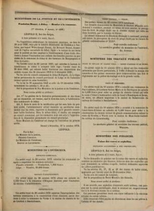 Moniteur belge : journal officiel = Belgisch staatsblad. 1870,11 = Jg. 40