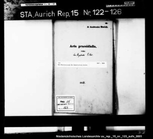 Die Pensionierung des Registrators Eilers