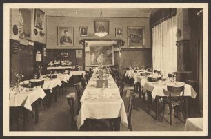 Ansichtskarte Restaurant "Sorrento", Gastraum, Anhalter Straße 14 [1/2]