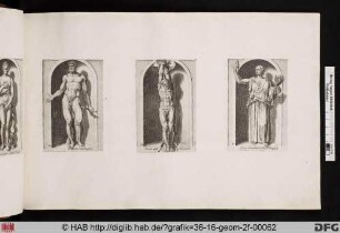 Rechts: Statue Ceres aus der Sammlung Borghese.