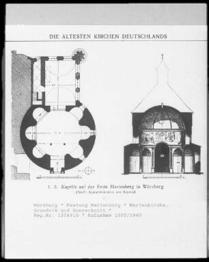 Würzburg, Festung Marienberg, Marienkirche