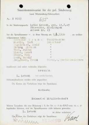 Letsch, Lydia
