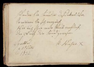 Eintrag (Sprottau, 01.07.1832) von Winzer