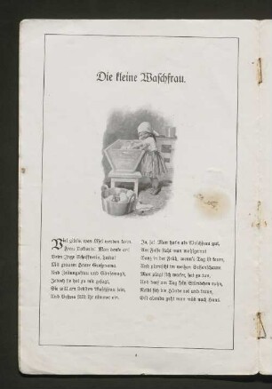 Die kleine Waschfrau