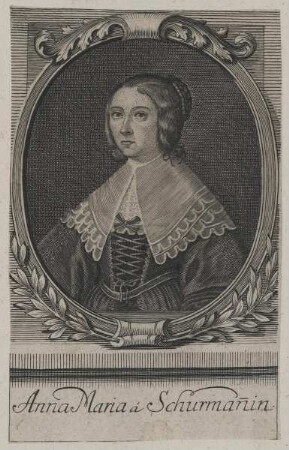 Bildnis der Anna Maria Schurmanin