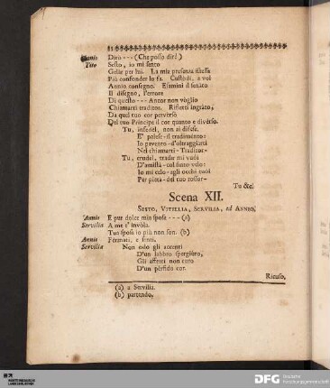 Scena XII. / Zwölfter Auftritt.