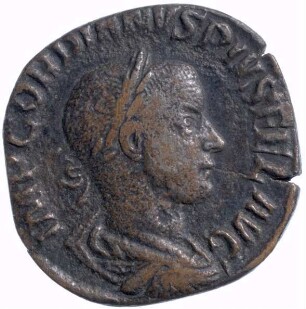 Münze, Sesterz, 241 - 242