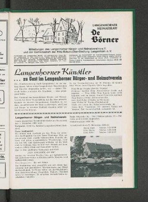 Langenhorner Bürger- und Heimatverein Karpfenfahrt