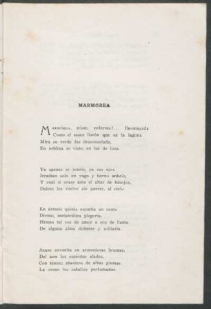 Marmórea