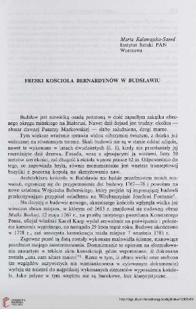 2: Freski kościoła Bernardynów w Budsławiu