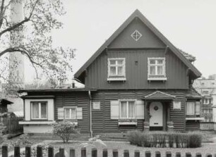 Wohnhaus : Plauen-Dobenau, Weststraße 57a. Wohnhaus. Straßenansicht