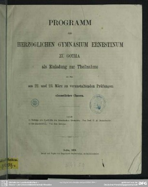Beiträge zur Geschichte der griechischen Geometrie