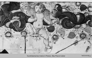 Kyriale : Buchseite mit Bordüre und historisierter Initiale K(yrie eleison)
