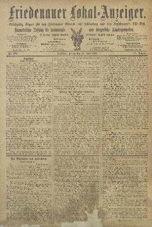 Nr. 98, 26.04.1907