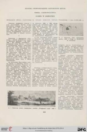 Zamek w Osiecznej