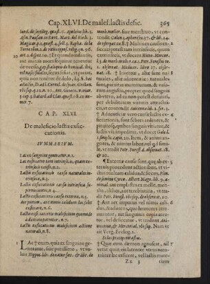 Cap. XLVI. De maleficio lactis exsiccationis