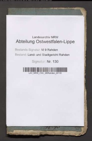 Erblasser: Anfurth Colon Hagedorn, Friedrich Wilhelm: