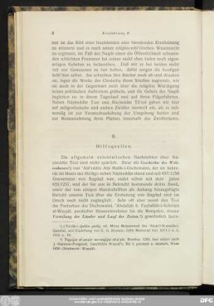 B. Hilfsquellen.
