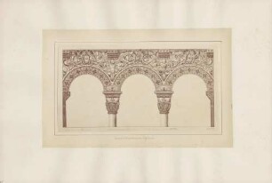 Malerei an der I. Bogenstellung im großen Wartburgsaal