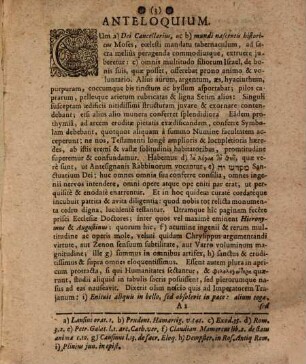 Disputatio Philologica. De Usu Lectionis Scriptorum Secularium Et Antiquitatis, Quem in altiori etiam litteraturâ præstant
