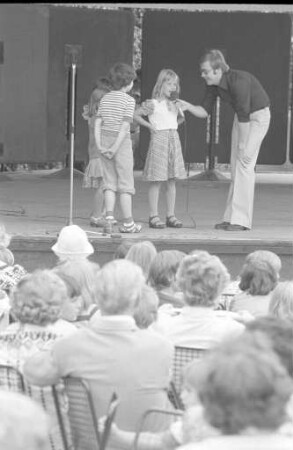 Kinderfest auf der Seebühne im Stadtgarten auf Einladung der Stadtverwaltung