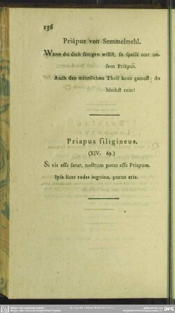 Priápus von Semmelmehl