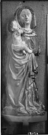 Kenzingen Skulptur der Madonna Privatsammlung von Doktor Schwörer (15. Jahrhundert)