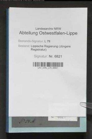 Bestrafung beurlaubter Landwehrmannschaften und Reservisten wegen unterlassener Ab- oder Anmeldung (Besonderes)