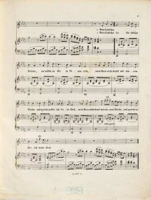 Was ich so tief im Herzen trage : op. 11 no. 4