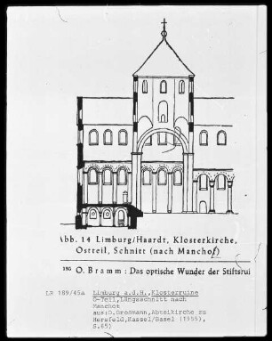Klosterruine Limburg an der Haardt, Ostteil