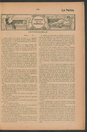 Cuento de la semana : Intangible