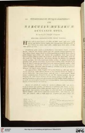 CII. Hercules Musarum / CII. Ercole Musagete