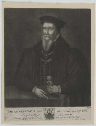 Bildnis des Johannes Caius
