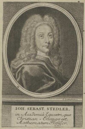 Bildnis des Ioh. Sebast. Stedler