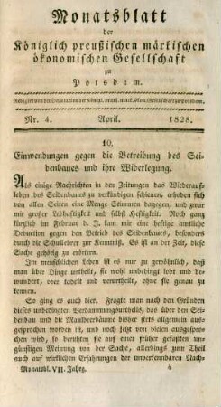 Nr. 4. April. 1828.