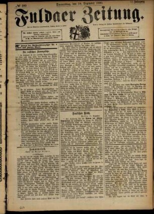 Ausgabe vom Donnerstag, den 18. Dezember 1890.