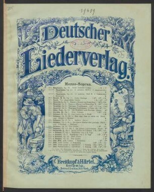 Vier Lieder für eine Singstimme mit Begleitung des Pianoforte : Op. 91