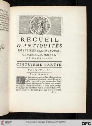 Cinquième partie: Des Gaulois
