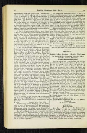 Kathol. Lehrer-Verband, Provinz Rheinland : die Jugendschriften-Kommission des Kath. Lehrerverbandes, Provinz Rheinland, an alle Verbandsmitglieder