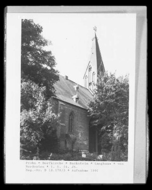 Dorfkirche — Langhaus