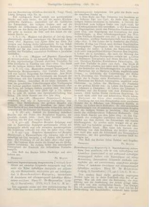 274-275 [Rezension] Papadopoylos-Kerameys, A., Ierosolymitiche bibliotheche