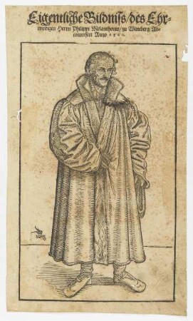 Bildnis des Philipp Melanchthon