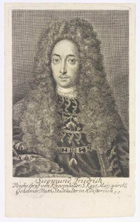 Bildnis des Siegmund Friedrich Khevenhiller