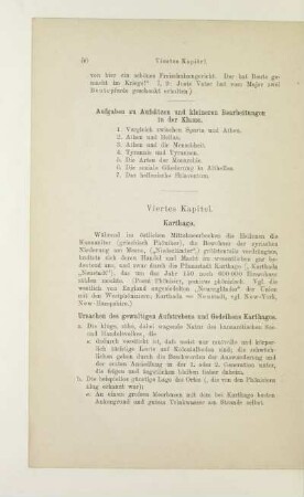 Viertes Kapitel. Karthago