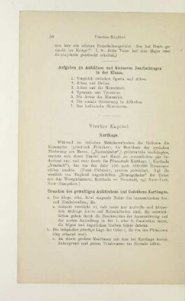 Viertes Kapitel. Karthago