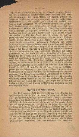 Wesen der Aufklärung