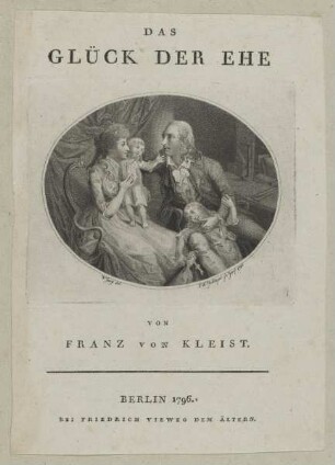 Bildnis des Franz Alexander von Kleist und seiner Familie